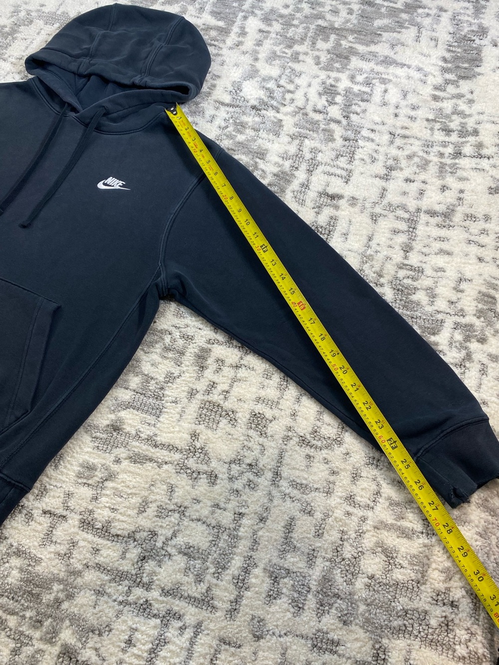 Black Nike Swoosh Hoodie - Picture 9 of 9